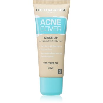 Dermacol Acne Cover machiaj calmant cu ulei din arbore de ceai - imagine 2